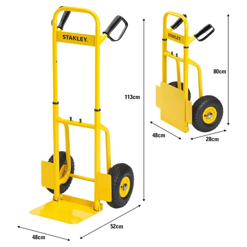 Stanley FT520 krovinių vežimėlis, 120 kg image 2