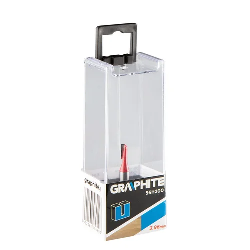 GRAPHITE frezavimo antgalis tiesus HM 3,96 x 11 mm, kotas 6 mm image 2