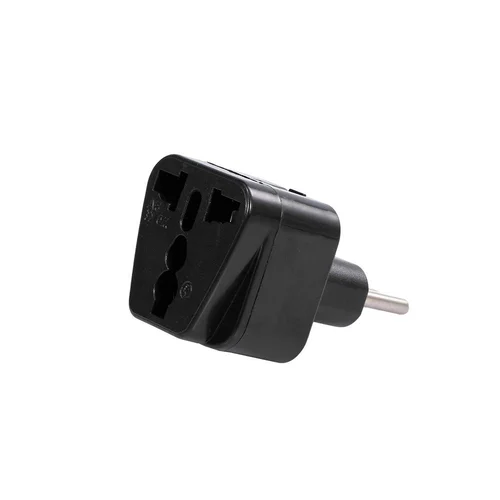 Įkrovimo adapteris USA/UK/CN-EUR juodas image 1
