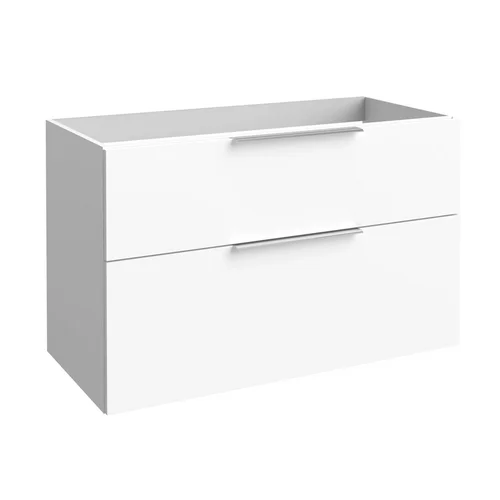 KAME BIG BUC/10-3DR/WS-BIG Spintelė po stalviršiu, 100 cm, Matinė balta image 1