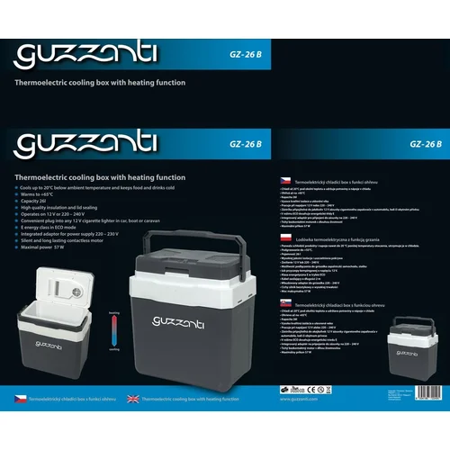 Guzzanti GZ 26B automobilinis šaldytuvas 26 L image 3