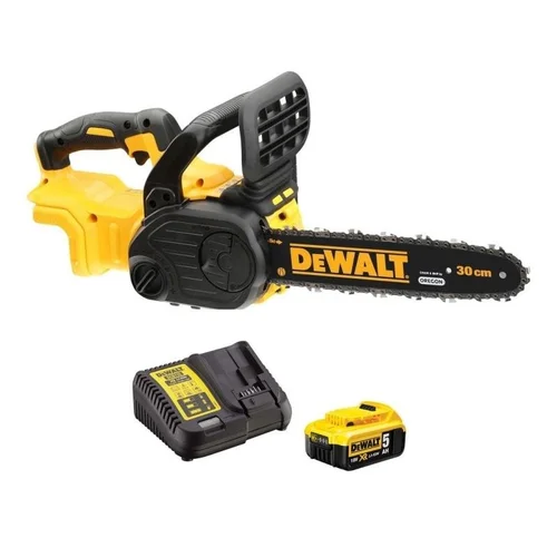 DeWalt DCM565P1-QW akumuliatorinis grandininis pjūklas 18 V 5 Ah 30 cm image 1
