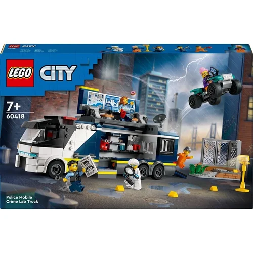 LEGO Police Mobile Crime Lab Truck 674 detalių image 1