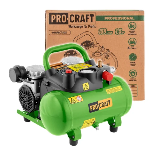 Betepalinis kompresorius ProCraft AC6 image 1