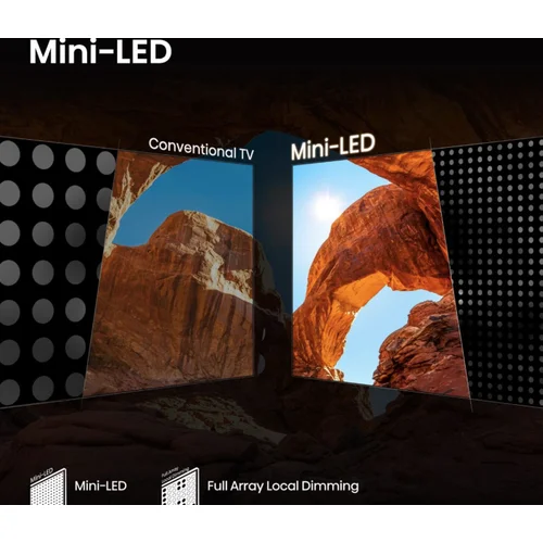 Hisense U7Q ULED MiniLED televizorius, 55 colių image 2