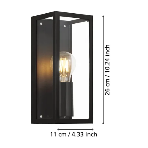 EGLO Amezola E27 sieninis šviestuvas, 60 W image 2