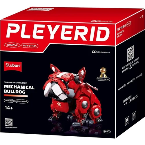 Sluban Bulldog M38-B1112A konstruktorius, 890 dalių image 1