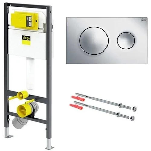 VIEGA 792855 Potinkinis wc rėmas su laikikliais ir klavišu image 1