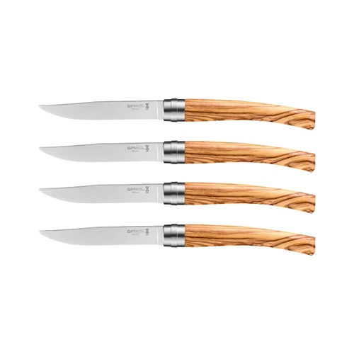 Opinel Table Chic Combination Set stalo peiliai, alyvmedžio rankenos image 1