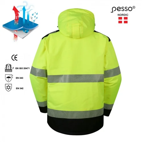 Pesso Arizona Šilta striukė geltona, S image 3