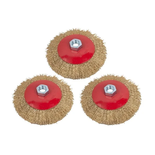 Skil 2610S01215 Žoliapjovės ratų šepetėlis, 3 vnt. image 1