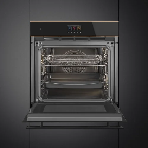 Smeg Galileo SpeedwaveXL SO6604M2PNR 60 cm Juoda image 2