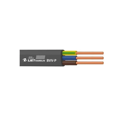 Lietkabelis BVV-P, 3×2,5 mm², 100 m image 1