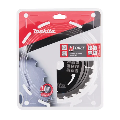 Makita M-FORCE T.C.T. pjūklas 210x2.3x30mm 15° image 3