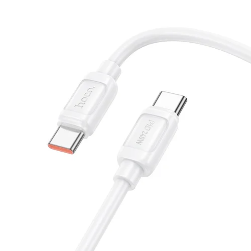 Hoco X115 240W USB-C į USB-C kabelis 1,0 m baltas image 2