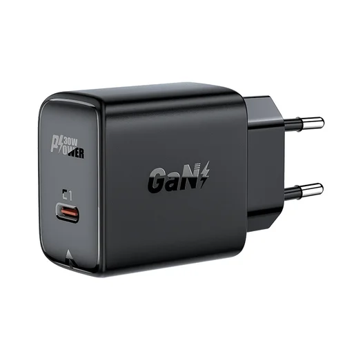 Acefast A21 GaN 30W USB-C Juodas Įkroviklis image 2