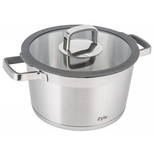 Zyle ZY12724CS Indukcinis puodas su dangčiu, 4,5 L, 24 cm image 1