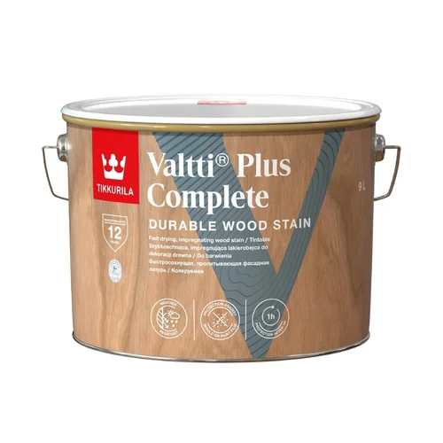 TIKKURILA Valtti Plus Complete Medienos impregnantas, 5l vyšnios sp. image 1