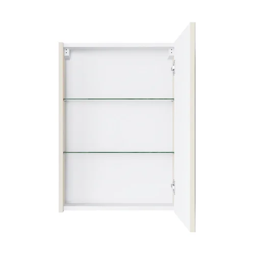 Pakabinama spintelė su veidrodžiu Riva SV 50A-5, Beige Matinė image 2