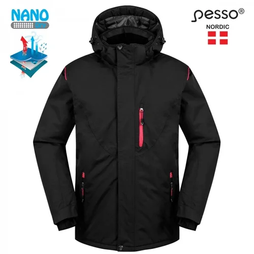 PESSO Helsinki pašiltinta striukė 3XL Juoda image 1