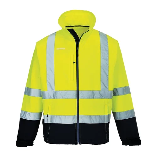 PORTWEST S425 Softshell striukė - S, Yellow/Navy image 3