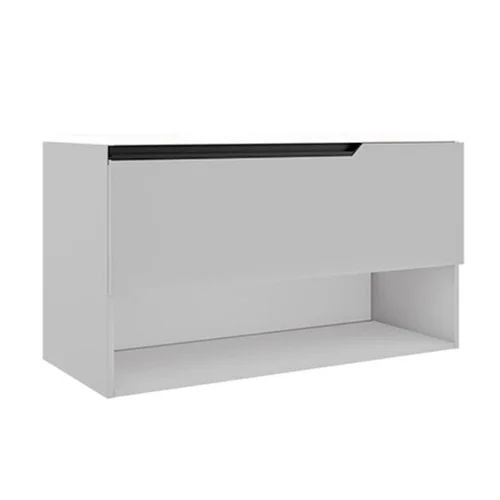 ELEVEN Pakabinama spintelė 80cm 1DR/1 šviesiai pilka(be praustuvo) image 2