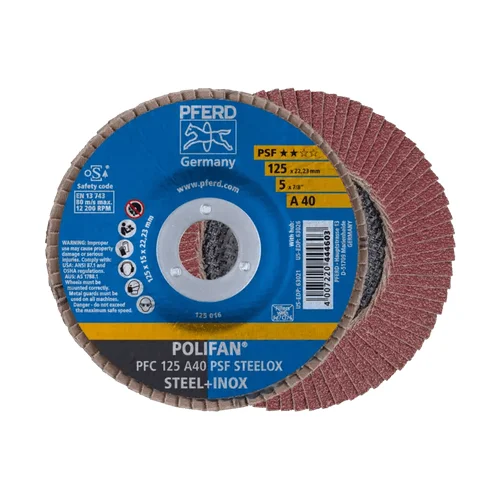 Šlifavimo diskas PFERD PFC125 A PSF 40 image 1