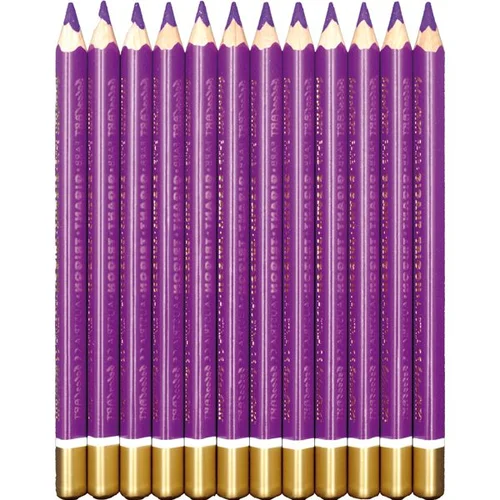 belcolART Farb Gigant Trigon 12 pieštukų, violetiniai image 1