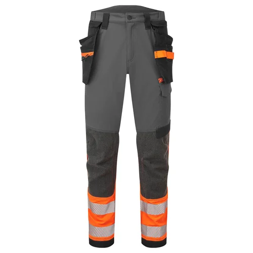 Portwest EV442 Tamprios kelnės 33 Orange/Metal Grey image 1