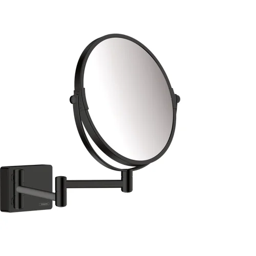 Hansgrohe AddStoris Skutimosi veidrodis, 41791670, matinis juodas image 1