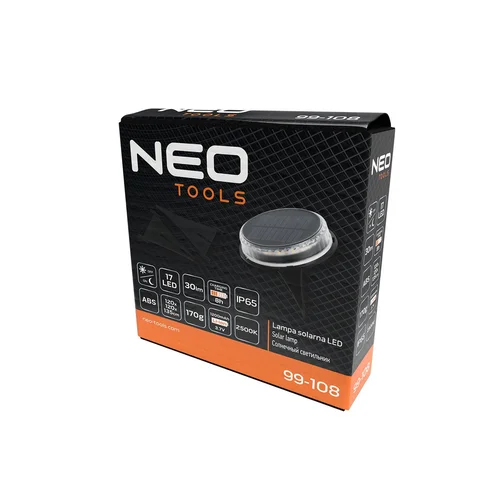 NEO TOOLS 99-108 Saulės LED laiptinės lempa image 2