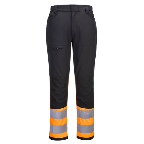 PORTWEST CD888 serviso kelnės 32, Orange/Black image 1