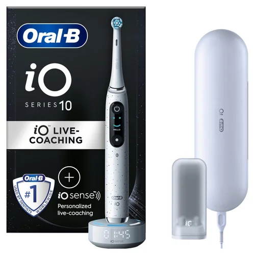 Elektrinis dantų šepetėlis Oral-B iOM10.1A3.1AD Stardust White image 3