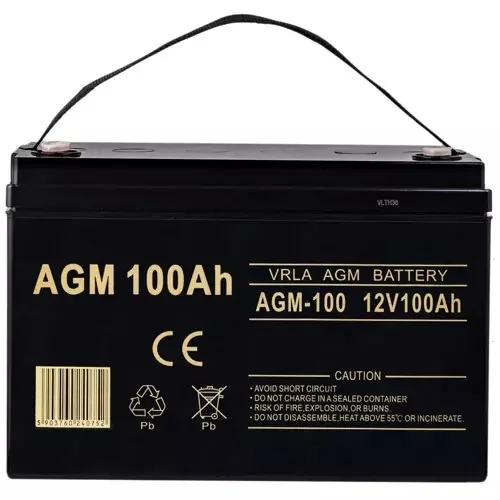 Akumuliatorius VRLA AGM 100Ah image 2