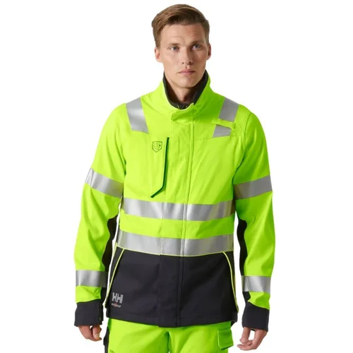 Helly Hansen Fyre šviesą atspindintis švarkas, geltonas, L image 3