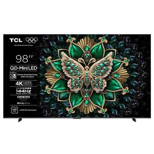 TCL 98C6K QD-Mini LED televizorius image 1