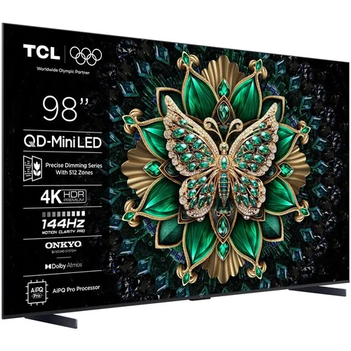 TCL 98C6K QD-Mini LED televizorius image 2