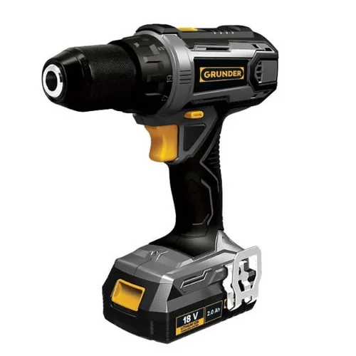 Grunder CD-L1218+CW-L1218E, 18 V, 1x2.0 Ah image 2
