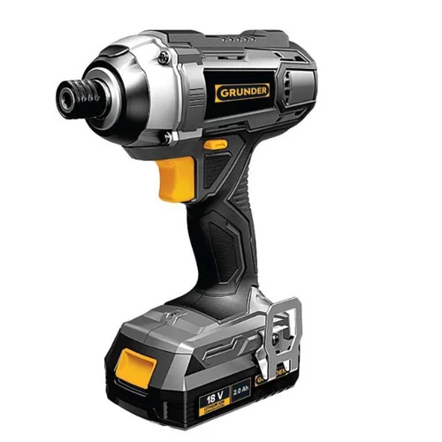 Grunder CD-L1218+CW-L1218E, 18 V, 1x2.0 Ah image 3