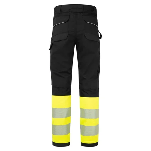 PORTWEST FR450 darbo kelnės 48, Yellow/Black image 2