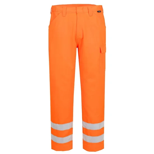 PORTWEST EST46 darbo kelnės 38 Orange image 1
