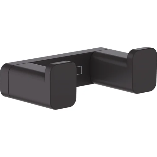 Dvigubas rankšluosčių kabliukas Hansgrohe AddStoris 41755670, juoda matinė image 1