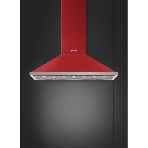 SMEG KPF12RD Gartraukis, 120 cm, Raudona image 2