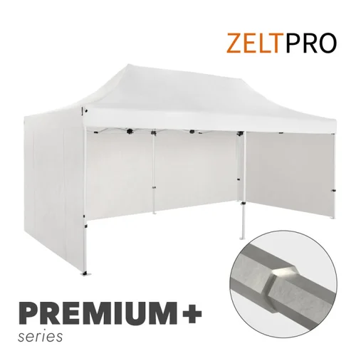 Zeltpro PREMIUM+ 4x6 palapinė balta su 4 sienomis image 1
