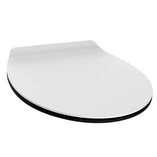 Duschy Slim Sense klozeto dangtis, Juoda spalva image 1