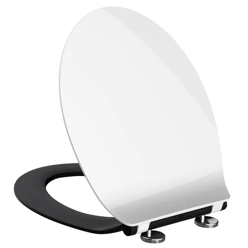 Duschy Slim Sense klozeto dangtis, Juoda spalva image 2