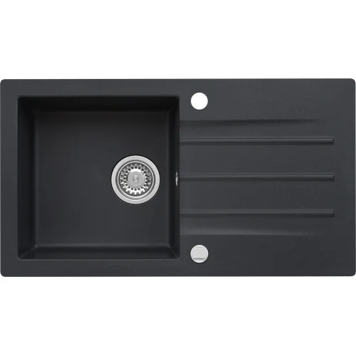 KERNAU KGS A 50 1B1D BLACK METALLIC plautuvė image 1