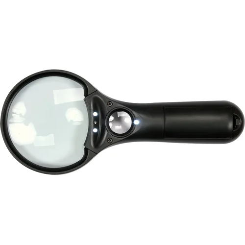 YATO YT-73845 padidinimo stiklas 3x/45x su LED UV apšvietimu image 2
