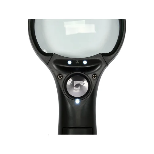 YATO YT-73845 padidinimo stiklas 3x/45x su LED UV apšvietimu image 3