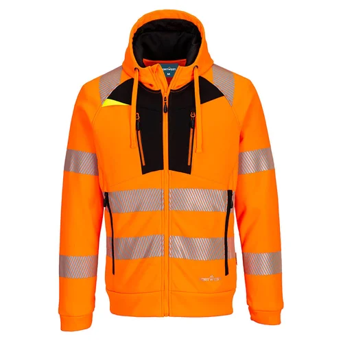 Gero matomumo PORTWEST DX477 Užsegamas džemperis XXXL Oranžinė/Juoda image 1